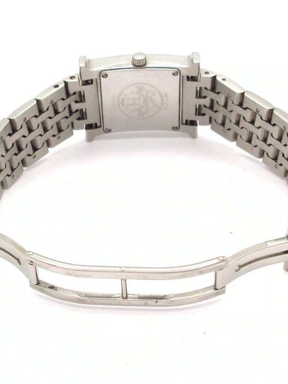 HERMES H Watch HH1.210 2****** Silver Women's Wrist Watch - Picture 7 of 12